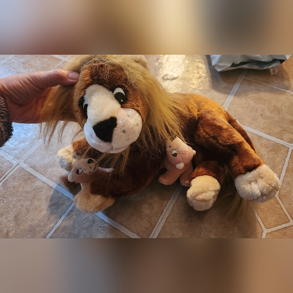 Vintage kids of America lion with cubs - Picture 7 of 15